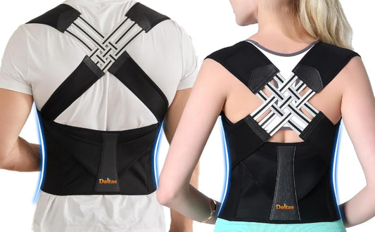 DOLTAS Neoprene X-Cross Posture Corrector Belt Universal Size