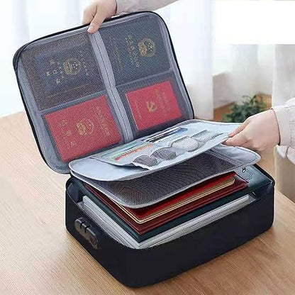Multipurpose Document Organizer Bag (Fireproof & Waterproof)