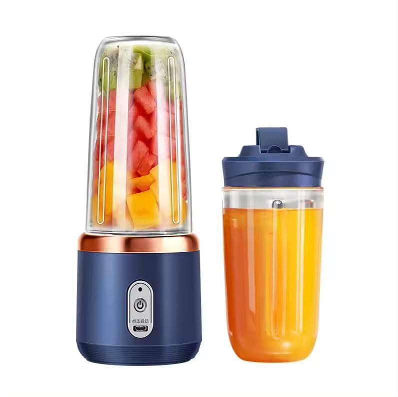 Portable Electric USB Juicer (6 Blades 3 Gears With 1500 mAh Battery)