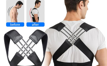 DOLTAS Neoprene X-Cross Posture Corrector Belt Universal Size