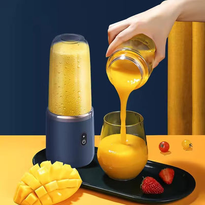 Portable Electric USB Juicer (6 Blades 3 Gears With 1500 mAh Battery)