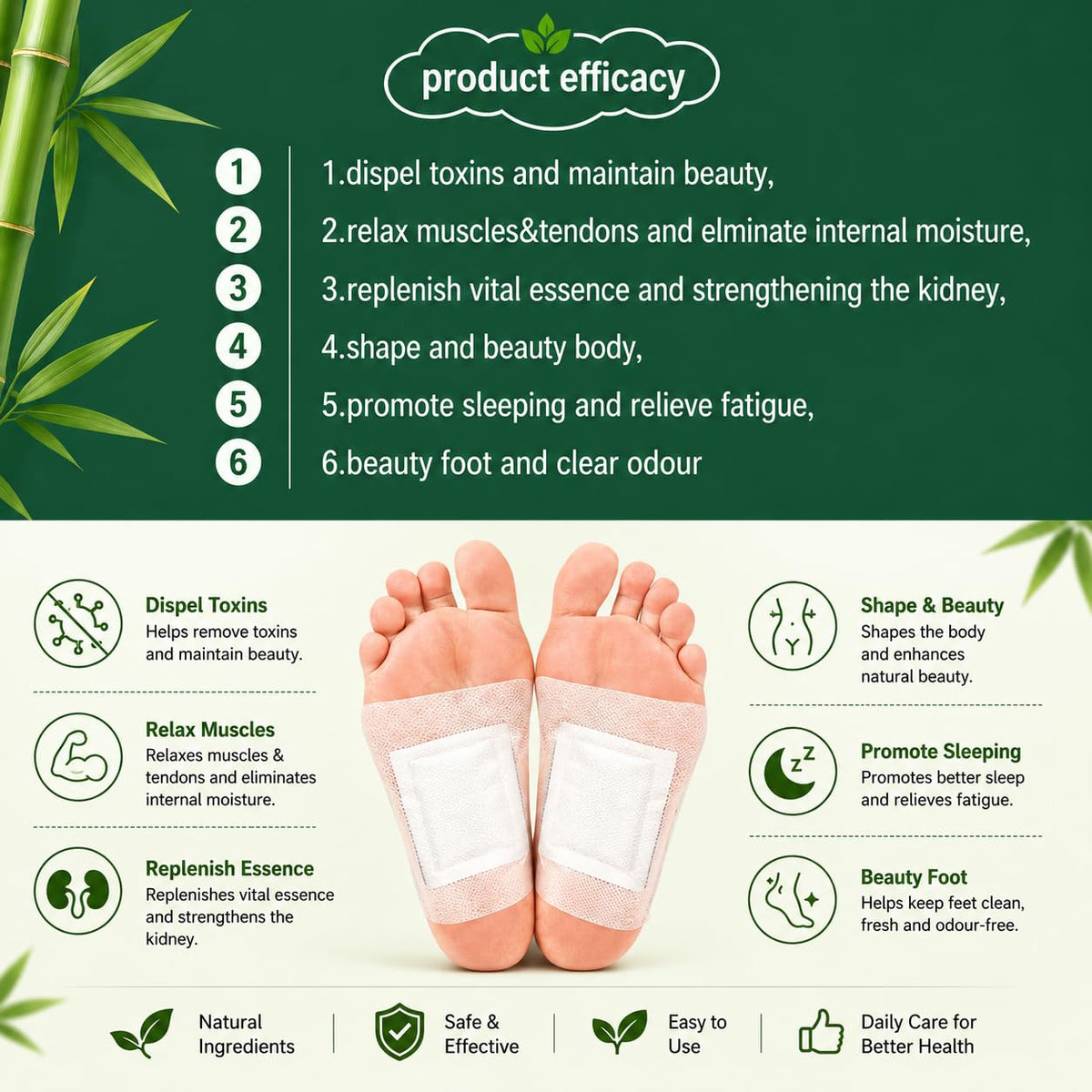 Detox Foot Patch (Pack of 2)